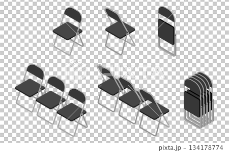 等距圖：管道椅 134178774