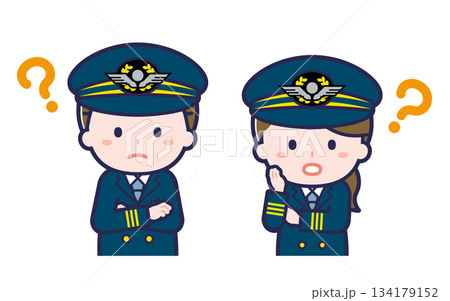 パイロット／2人組／男女 04 134179152