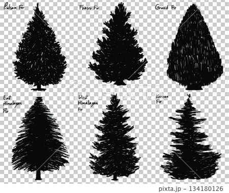 abstract, highly stylized, top-down view of a tree canopy. It features dynamic swirl patterns of lime green and chartreuse over a base of darker greens, with thin, exposed brown branches. The composit 134180126
