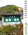 【道志村　国道413号線「雄滝･雌滝」案内板】 134180244