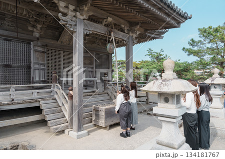 Zuiganji Godaido or National Treasure, a temple building on a small island in Matsushima Bay in Matsushima. Miyagi Prefecture, Tohoku, Japan, 19 April 2025 Zuiganji Godaido or National Treasure, a temple building on a small island in Matsushima Bay in Matsushima. Miyagi Prefecture, Tohoku, Japan, 19 April 2025 134181767