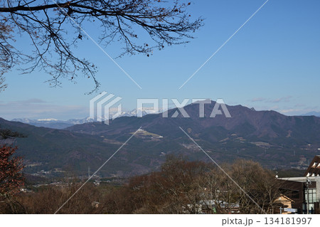 伊香保温泉「ハワイ王国公使別邸」からの眺望、子持山と武尊山 伊香保温泉「ハワイ王国公使別邸」からの眺望、子持山と武尊山 134181997