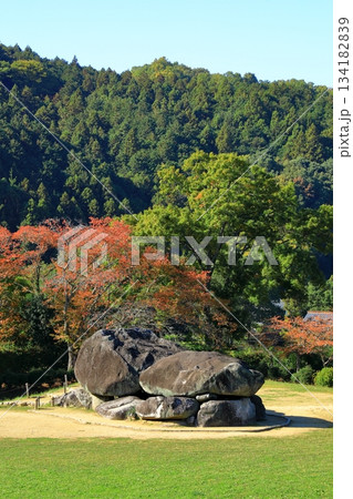 秋の石舞台古墳 秋の石舞台古墳 134182839