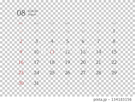 2026年8月日曆未裁定 2026年8月日曆未裁定 134183156