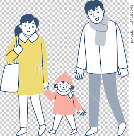 家人出去 134183648