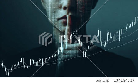 金融機密とインサイド情報の視覚表現 金融機密とインサイド情報の視覚表現 134184317
