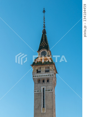 Targu Mures Cultural Palace Tower City Hall Romania Targu Mures Cultural Palace Tower City Hall Romania 134184459
