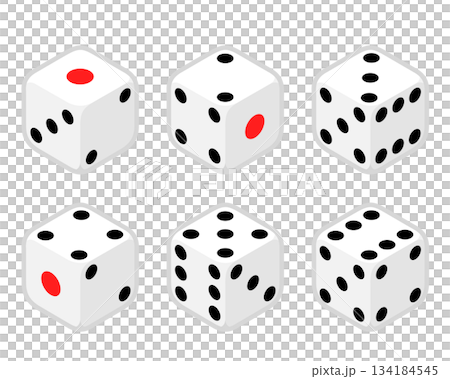 骰子圖示集 134184545