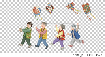 新年的風景 134184574