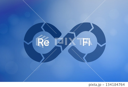 ReFi - regenerative finance blockchain ecosystem connects green value funds carbon goals and transparent climate actions for 2026 sustainability trends. Vector illustration ReFi - regenerative finance blockchain ecosystem connects green value funds carbon goals and transparent climate actions for 2026 sustainability trends. Vector illustration 134184764