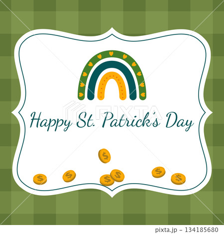 saint patrick's day background 134185680