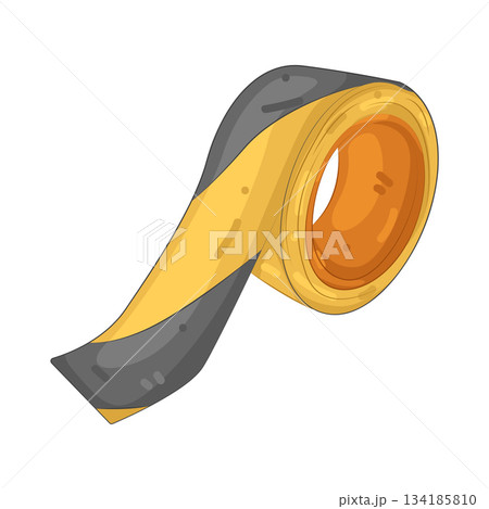 Illustration of caution tape Illustration of caution tape 134185810