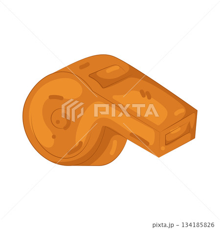 Illustration of whistle Illustration of whistle 134185826