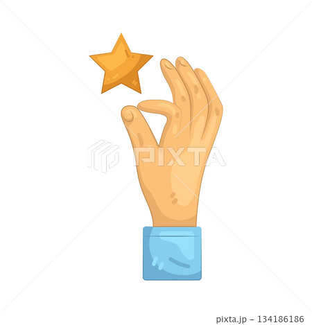 Illustration of star Illustration of star 134186186