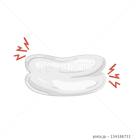 Illustration of hot pad Illustration of hot pad 134186731