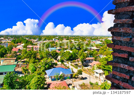 バンタイ・ベルタワーからのビガンの街並み 134187597