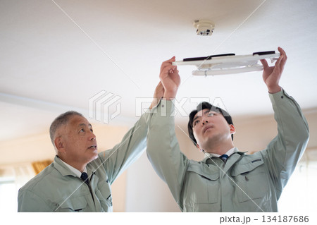 シーリングライト取替イメージ 134187686