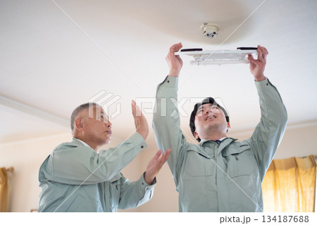 シーリングライト取替イメージ 134187688