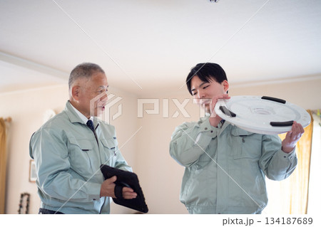 シーリングライト取替イメージ 134187689