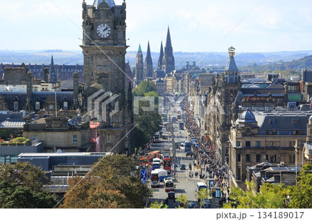 エディンバラの街並み 134189017