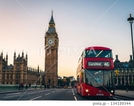 【AI生成】二階建てバス - double-decker bus 2933003 134189344
