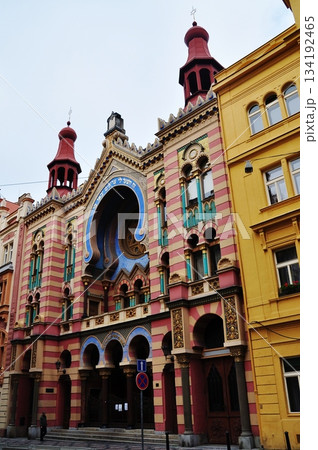 プラハのジュビリーシナゴーグ プラハのジュビリーシナゴーグ 134192465