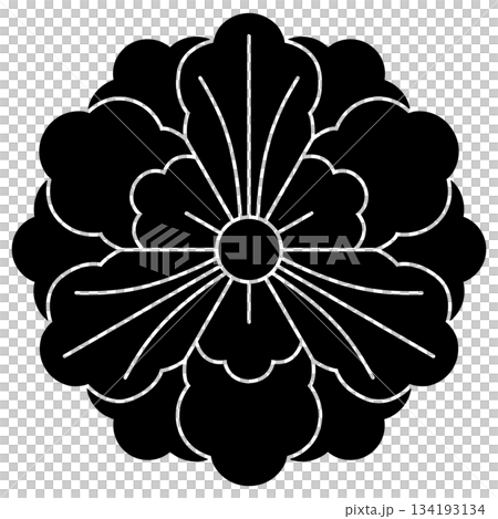 家紋です。変わり向こう牡丹といいます。 家紋です。変わり向こう牡丹といいます。 134193134