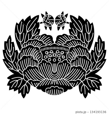 陸奥宗光の家紋です。仙台牡丹といいます。 134193136