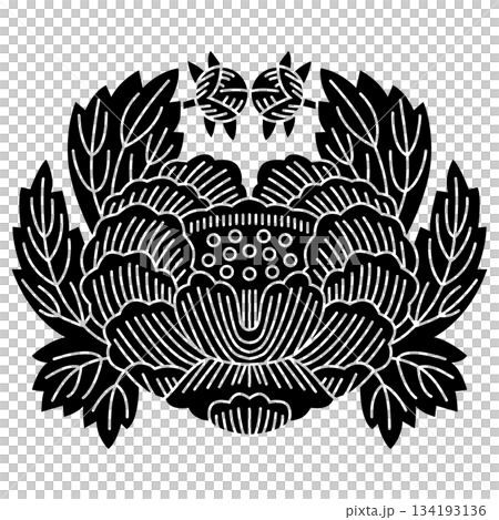 陸奥宗光の家紋です。仙台牡丹といいます。 134193136