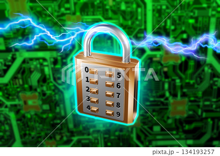 サイバーセキュリティのイメージ(cyber security 情報保護) サイバーセキュリティのイメージ(cyber security 情報保護) 134193257