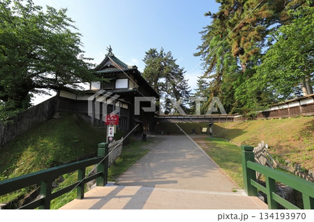 青森　弘前　弘前城　北門 134193970