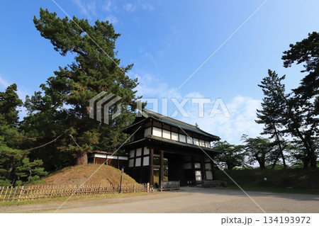 青森　弘前　弘前城　北門 134193972