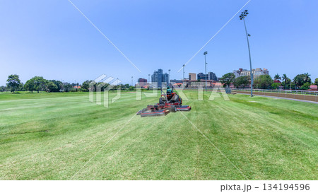 Golf Course Maintenance Greens Fairways 134194596