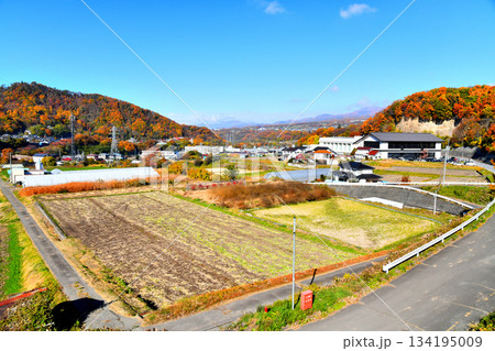 戻り橋~千曲小学校~総合体育館、武道館方面を望む(長野県小諸市)【2025.11】 戻り橋~千曲小学校~総合体育館、武道館方面を望む(長野県小諸市)【2025.11】 134195009