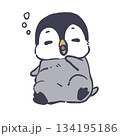ペンギン_あくび 134195186