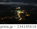 霧幻の桜景色 闇夜に輝く吉野の千本桜 134195618