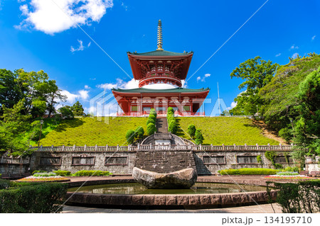 千葉県成田市 成田山新勝寺 平和大塔 千葉県成田市 成田山新勝寺 平和大塔 134195710
