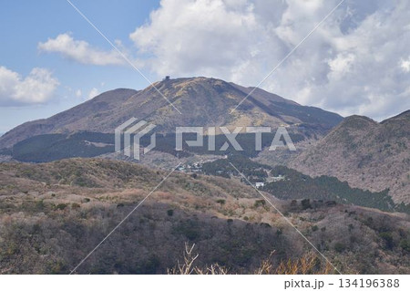 神奈川県 大観山からの箱根の景色 神奈川県 大観山からの箱根の景色 134196388