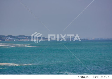 神奈川県 西湘 パーキングエリアからの景色 神奈川県 西湘 パーキングエリアからの景色 134196397