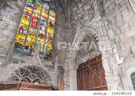 Saint Maurice church, Lille, France, interiors Saint Maurice church, Lille, France, interiors 134196528