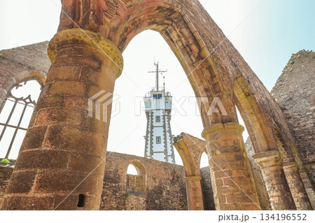 Saint Mathieu abbey, plougonvelin, finistere, brittany, france 134196552