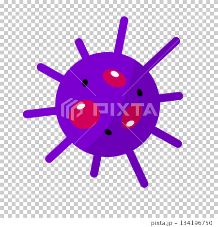 Virus illustration Virus illustration 134196750
