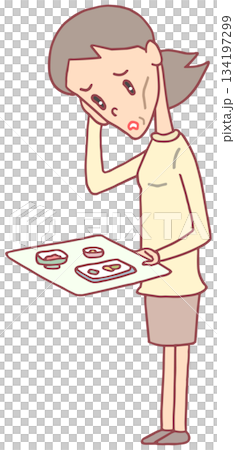 病気・疾患・疾病 - 拒食症・やせ願望・摂食障害 134197299