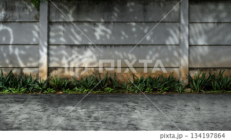 Gray concrete texture wall and floor for an abstract textured background Gray concrete texture wall and floor for an abstract textured background 134197864