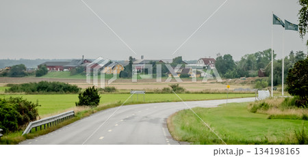 Beautiful cozy streets and countryside of Sigtuna. Sweden Beautiful cozy streets and countryside of Sigtuna. Sweden 134198165