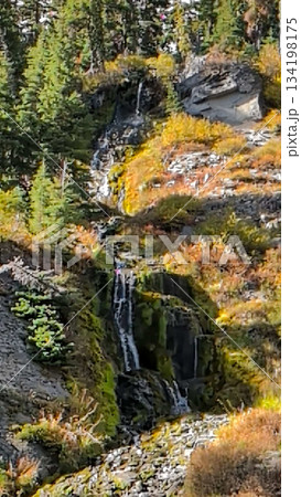nature scenes around crater lake oregon 134198175