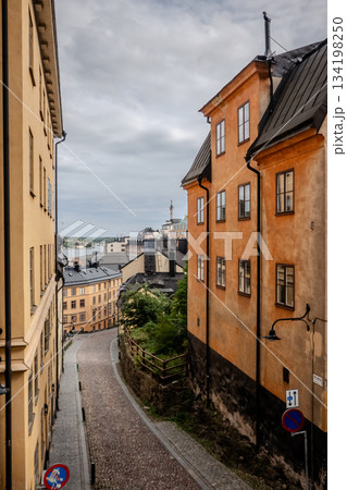 Historical old streets and architecture Old town of Stockholm, Sweden Historical old streets and architecture Old town of Stockholm, Sweden 134198250