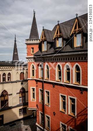 Historical old streets and architecture Old town of Stockholm, Sweden Historical old streets and architecture Old town of Stockholm, Sweden 134198853