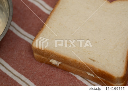 白身魚のサンドイッチのイメージ 白身魚のサンドイッチのイメージ 134199565