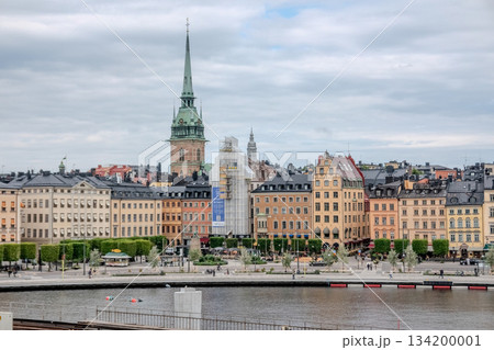 city view of old town of stockhold sweden on cloudy day 134200001